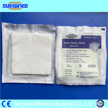 100% Cotton Medical Hemostatic Surgical Absorbent Gauze Swab